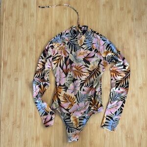 Billabong Tropical Print One Piece Swimsuit - Multicolor